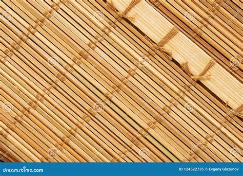 Bamboo Mat Texture. Natural Background Stock Image - Image of chinese ...