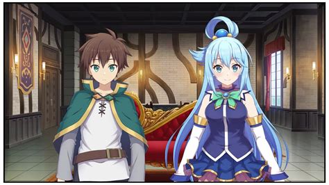 Konosuba Fantastic Days Introducing Kazuma And Aqua Youtube