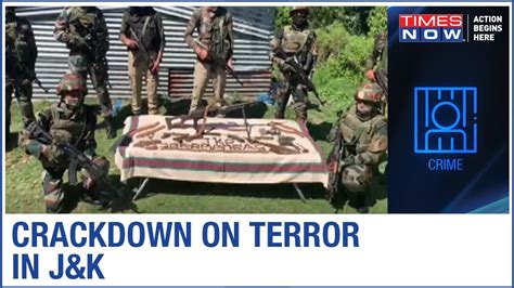 Terror Hideout Busted In J K S Rajauri Massive Cache Of Arms Recovered