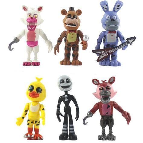 18 pièces FNAF figurine cinq nuits chez Freddy s Toys soeur emplacement