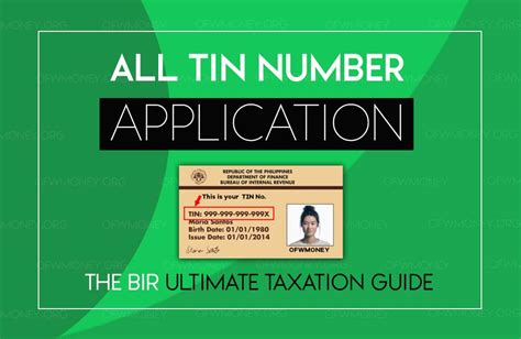 Why And How To Get Your Philippine Tin Id Number Asap