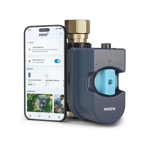 Moen Flo Smart Water Monitor And Shut Off Pipe At Amazon