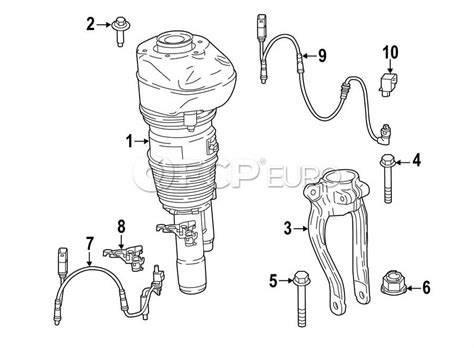 bmw suspension strut genuine bmw  fcp euro