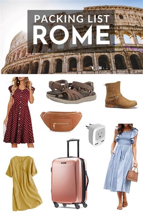 What To Pack For Rome I Heart Italy Rome Packing List What To