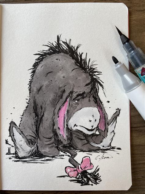 Eeyore : r/drawing