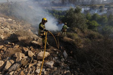 Fotos Incendio En Vilamarxant Declarado Un Incendio Forestal En El