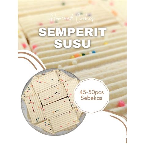 Biskut Raya Semperit Susu 45 50pcs Shopee Malaysia