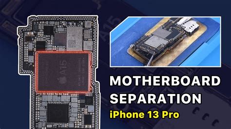 IPhone 13 Pro Motherboard Separation The Hottest CPU Mainboard