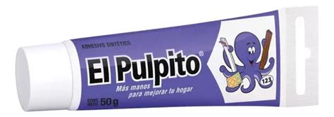 El Pulpito Adhesivo De Montaje Pomo 50g