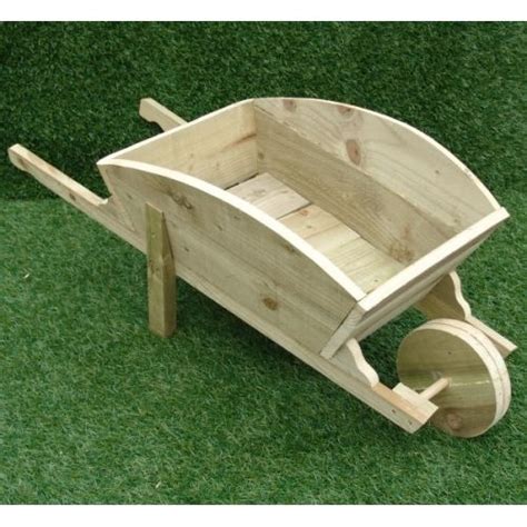 Wooden Wheelbarrow