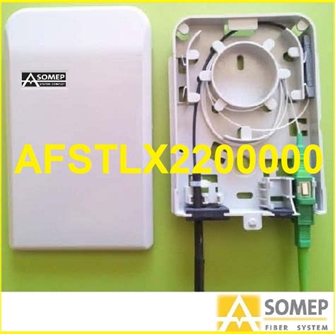 Caja Fibra Ptica Para Ftth Roseta Equipada Afs Asomep