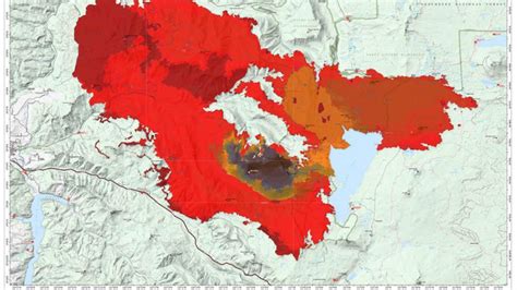 Cedar Creek Fire Containment Increases As Weather Slows Down Fire Spread