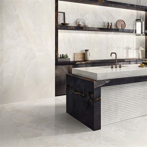 Marmo Onyx Ivory Tile Base