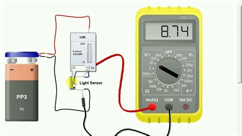 Measuring Current And Volatage Circuit Diagram