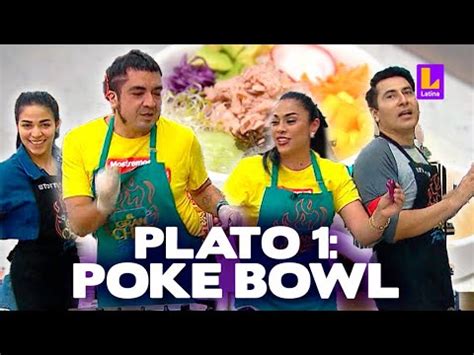 El Gran Chef Famosos PROGRAMA 8 De Setiembre Plato Uno Poke Bowl