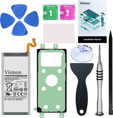 Viimon Note 9 Battery Replacement Kits New Upgraded