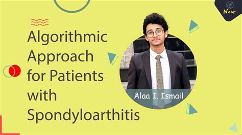 English Algorithmic Approach For Patients With Spondyloarthitis Youtube