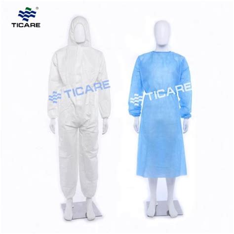 Medical Disposable Sterile Non Woven Surgical Gown Pp Isolation Gown