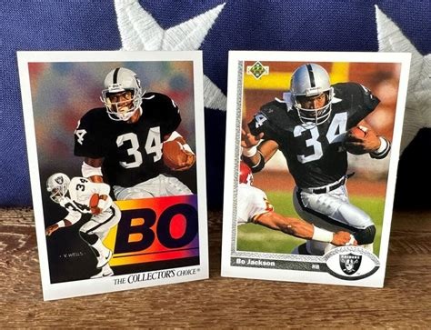 Bo Jackson Rookie Cards The Greatest Sports Cards Ever