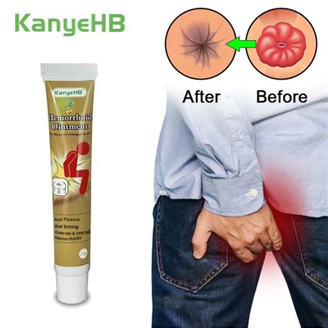 Medical Hemorrhoid Ointment Relieve Hemorrhoid Pain Anal Bleeding