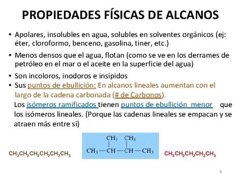 Semana Hidrocarburos Saturados Alcanos Y Cicloalcanos Qumica