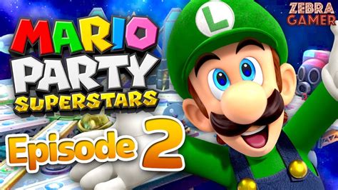 Mario Party Superstars Gameplay Walkthrough Part Luigi Space Land