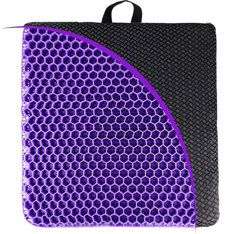 Buy Seat Cushion Gel Seat Cushion For Long Sitting Purple Double