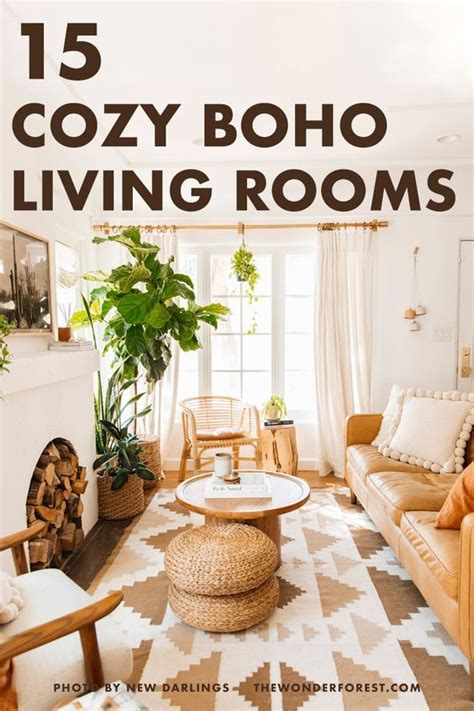 15 Cozy Boho Living Rooms You Ll Love Artofit