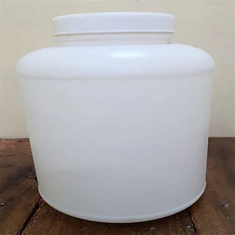 Round L White Hdpe Jar At Rs Piece In Agra Id