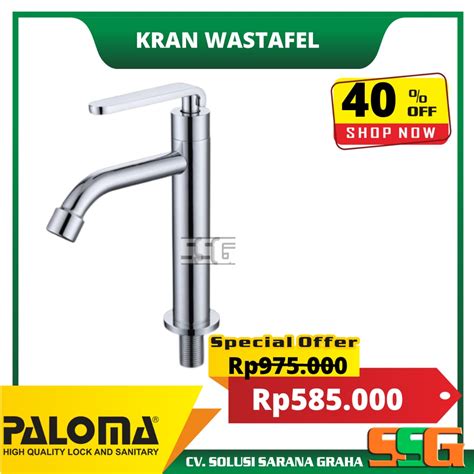 Jual PALOMA FCP 6281 Keran Wastafel Sink Cuci Tangan Basin Meja Kran