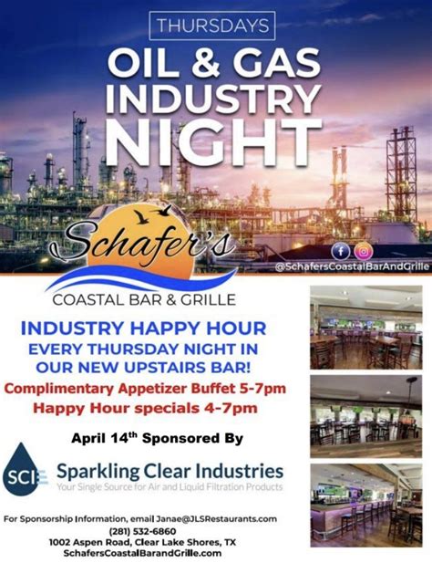 Sparkling Clear Industries Sponsor Oil Gas Industry Night