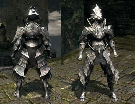 Dark Souls Mod - Black or Silver Ornstein Armor Download, Screenshots