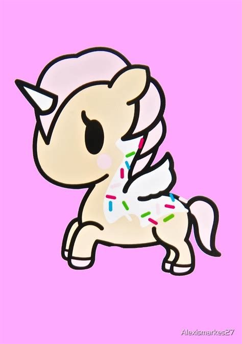 Donut Tokidoki Unicorn By Alexismarkes27 Redbubble