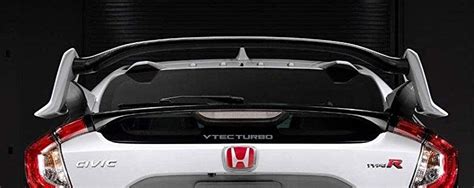 2016 10th Gen Honda Civic Rear Vtec Turbo Decal Vinylmod