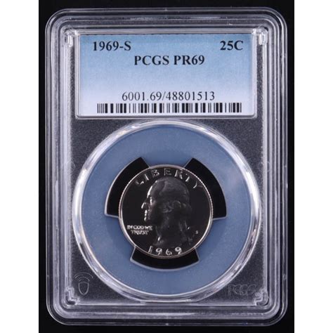 S Washington Proof Quarter Pcgs Pr Pristine Auction