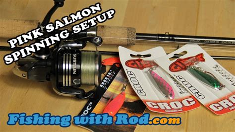 How To Fish Pink Salmon Spinning Setup Youtube