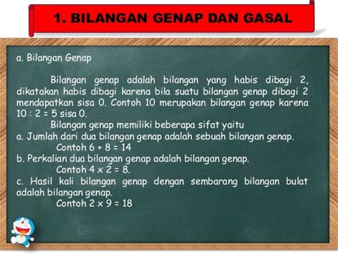 Pembelajaran Bilangan Genap, Ganjil, Prima, Komposit dan FPB & KPK