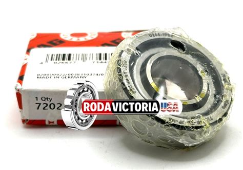 Fag 7202 B Xl Tvp Ua Angular Contact Ball Bearing 15x35x11mm Ebay