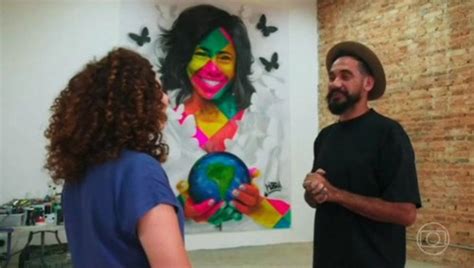 Eduardo Kobra Cria Mural Em Homenagem A Gl Ria Maria Obra Ficar