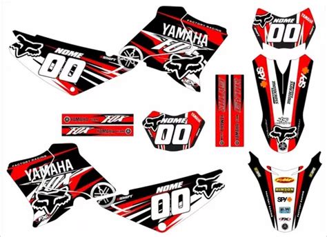 Kit Adesivo Moto Cross Trilha Yamaha Xtz Mm Parcelamento Sem