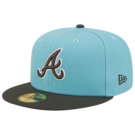 New Era Braves Two Tone Color Pack 59fifty Fitted Hat Mens Mall Of