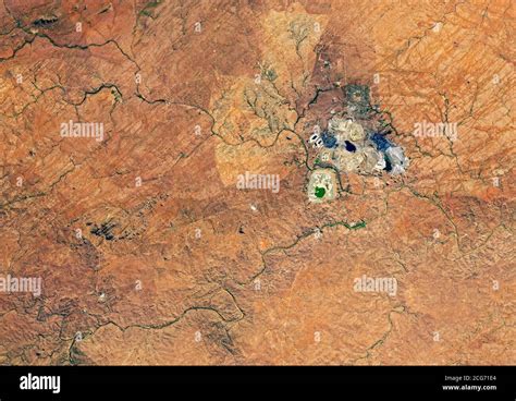 Aerial View Of Palabora Open Pit Minesouth Africas Largest Open Pit