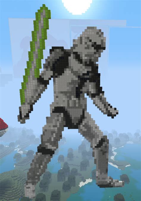 Starwars Clonetrooper Jedi Minecraft Pixel Art Made By Fakeuniform Minecraft Pixel Art Pixel