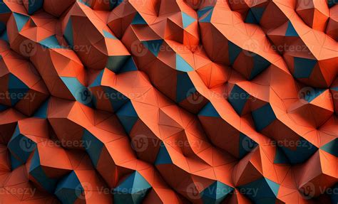 AI generated abstract 3d rendering background for desktop wallpaper ...