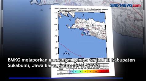 Gempa Magnitudo 4 2 Guncang Sukabumi Warga Diminta Waspada Video