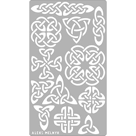 Amazon Aleks Melnyk 63 Viking Stencil Rune Symbols Celtic