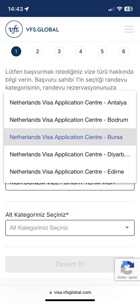 Vfs Global Vize Ba Vurusu Ve Randevusu Ikayetvar