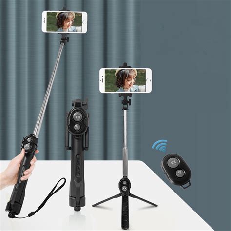 Bast O Pau De Selfie Bluetooth Trip Controle Monopod Iphone Andoid