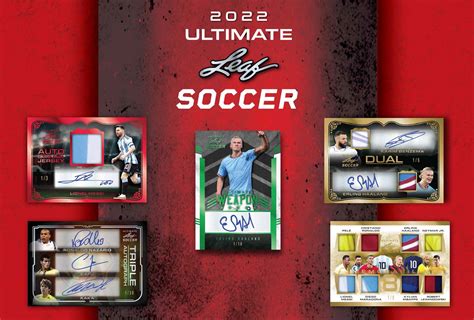 2022 Leaf Ultimate Soccer Cards