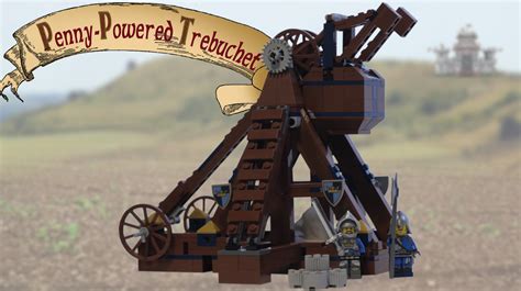 Lego Ideas The Penny Powered Trebuchet